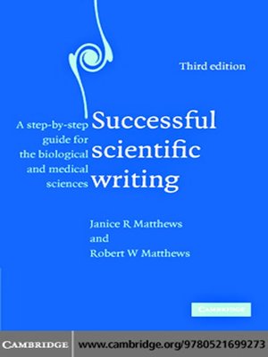 cover image of Successful Scientific Writing